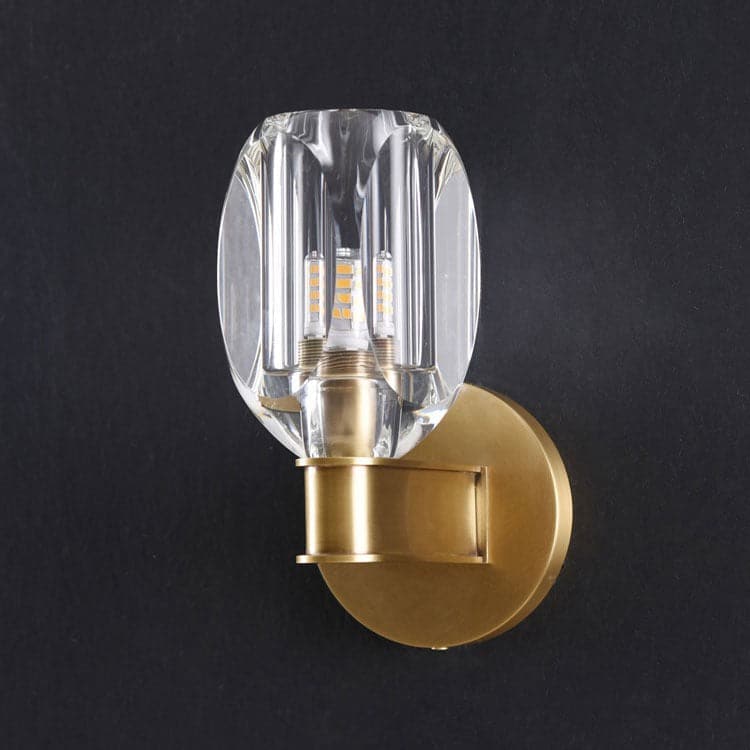 Modern Classic Crystal Cup Wall Sconce