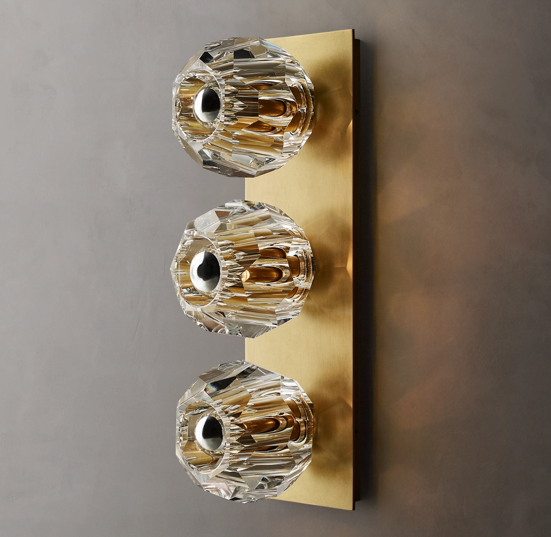 Boule De Crystal Linear Wall Sconce